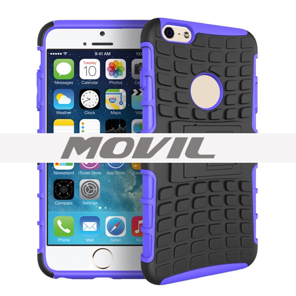 NP-1903 2 en 1 funda para iPhone 6 plus con soporte-13